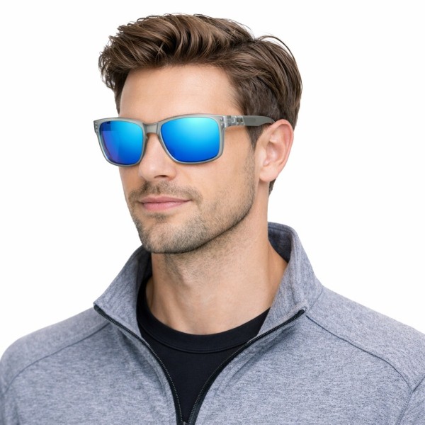 POLAREYE PL592 ΠΟΛΩΤΙΚΑ ΓΥΑΛΙΑ ΗΛΙΟΥ TRANSPARENT GREY/BLUE